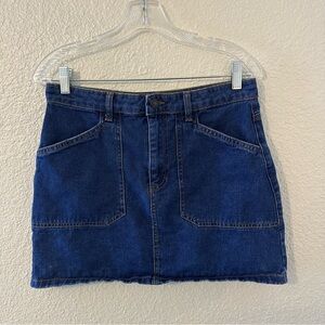 Denim Mini Skirt